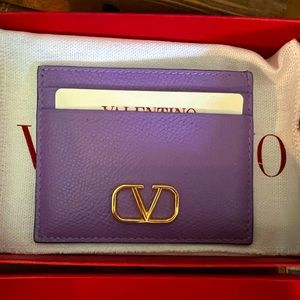 Valentino Card Holder. NWT and Box!
